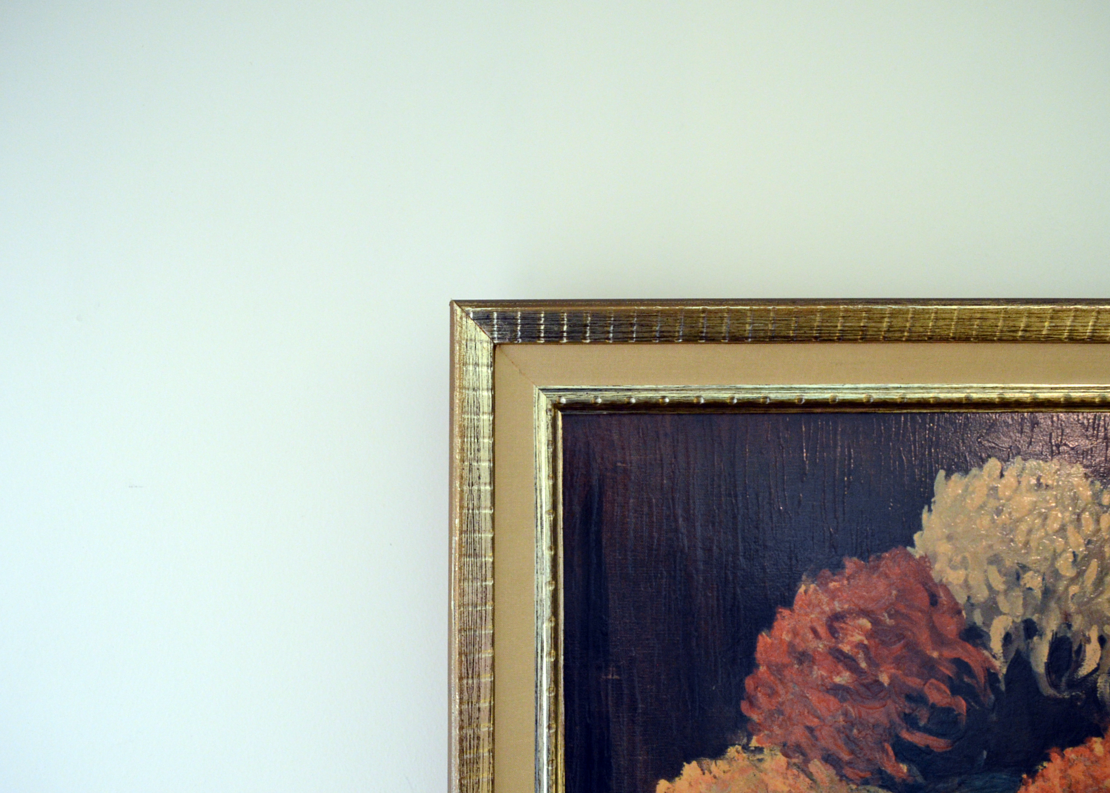 "Chrysanthemums" by Margot Peet Framed Print EBTH